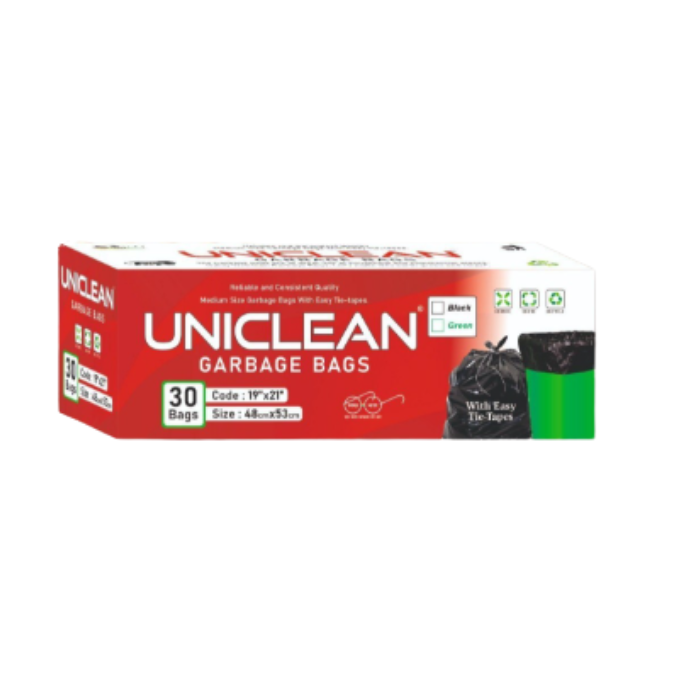 Uniclean Garbage Bags Large (24"x32")