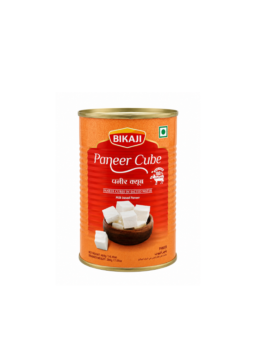 Bikaji Paneer Cubes in Salted water 400g