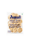 Amul Happy Treats, Herb & Chilli Burger Patty, 1.2 kg