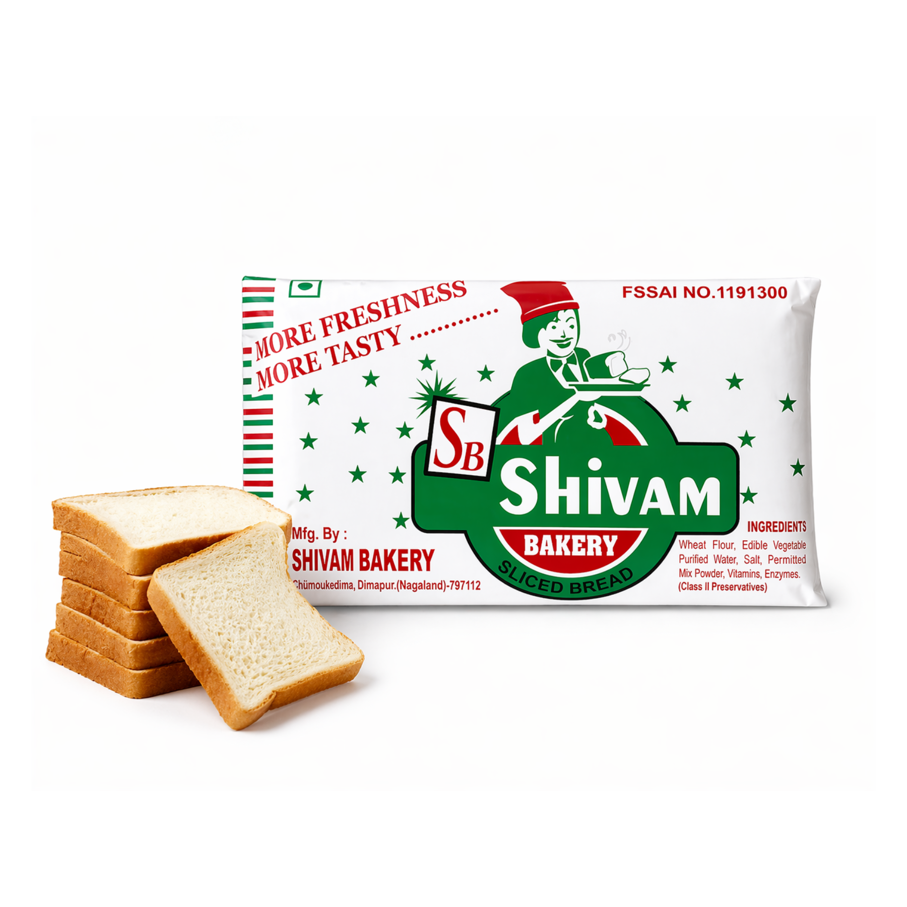 Shivam Bakery Bread |Net weight 400gm| Pack of 1