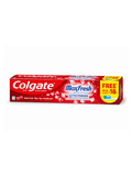 Colgate MaxFresh Toothpaste, Red Gel Paste, 70g+11g + Free Brush Worth Rs. 18
