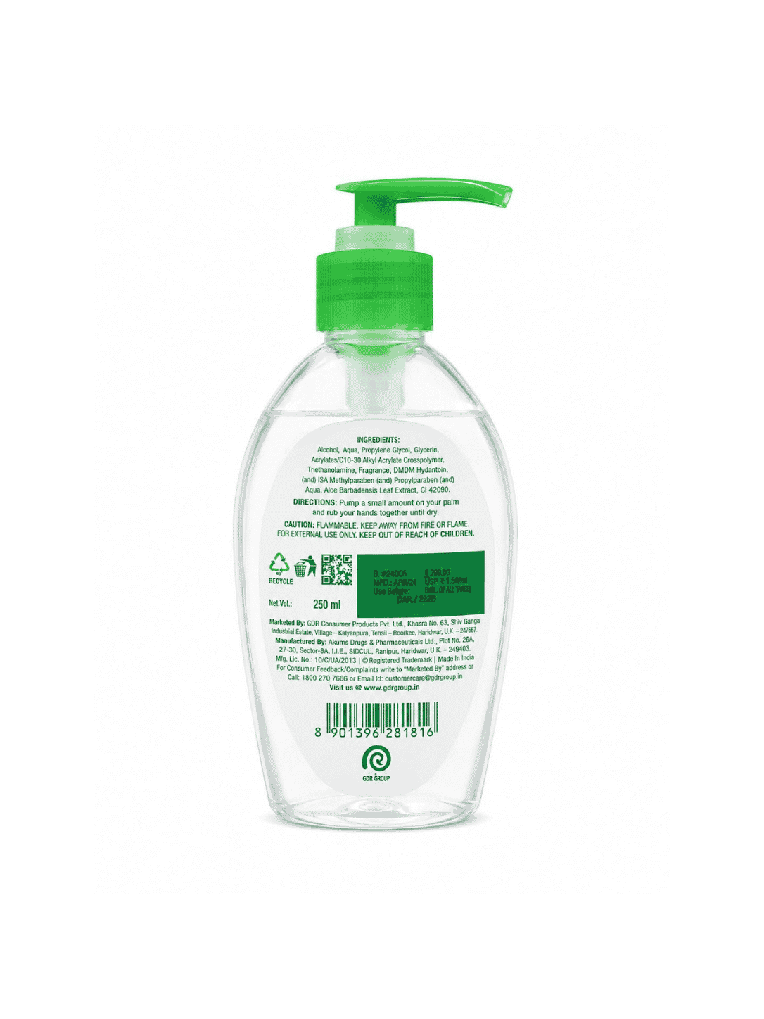 Dettol Original Instant Germ Defence Hand Sanitizer 200ML