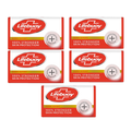 Lifebuoy Red Total Soap Germ Protection, 100g (Pack of 4+1 Free)