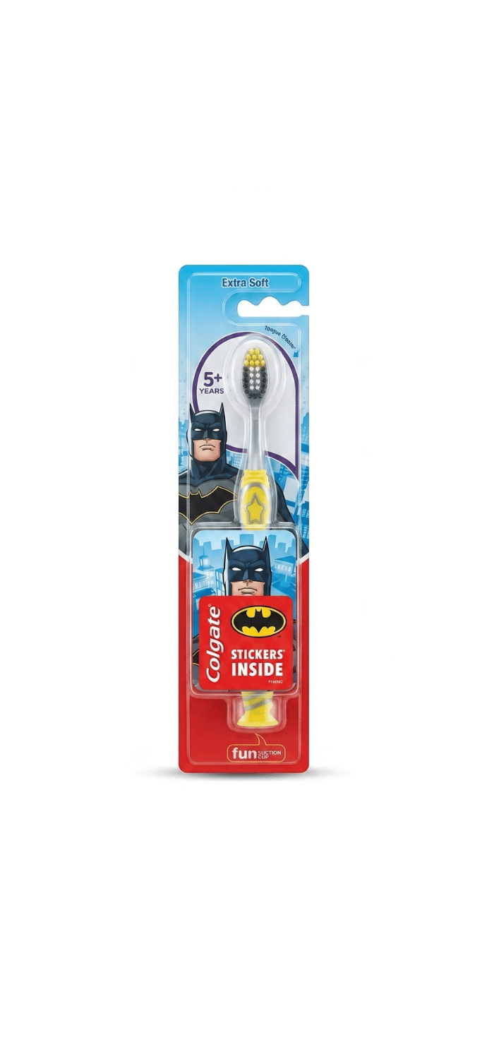 Colgate Kids Batman Toothbrush for 5+
