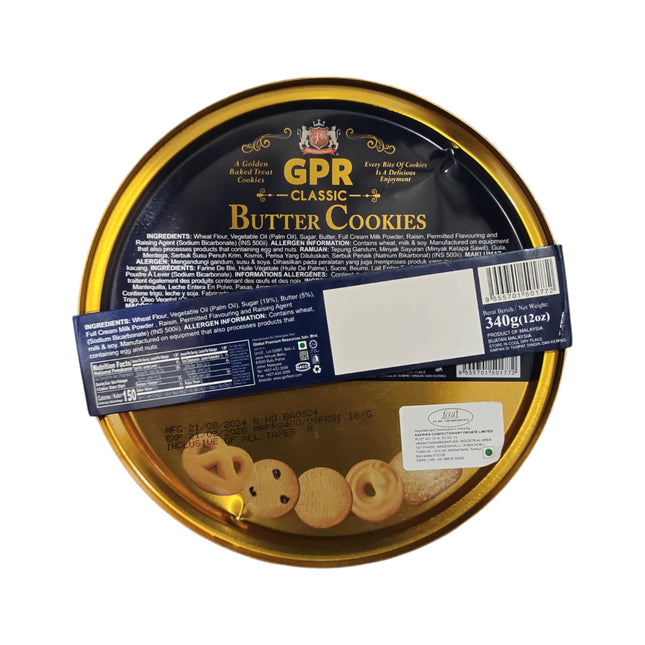 Butter Cookies, GPR Classic, 340g