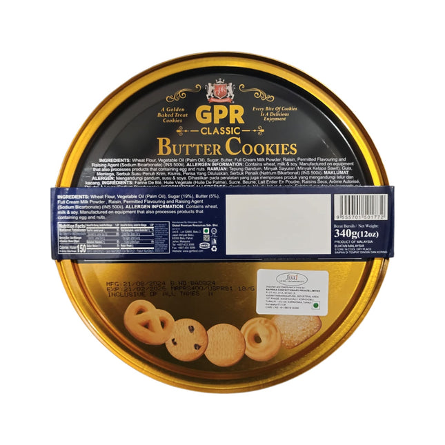 Butter Cookies, GPR Classic, 340g