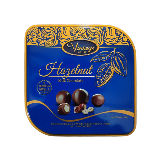 Vintage Luxury, Hazelnut, Milk Chocolate, 90g