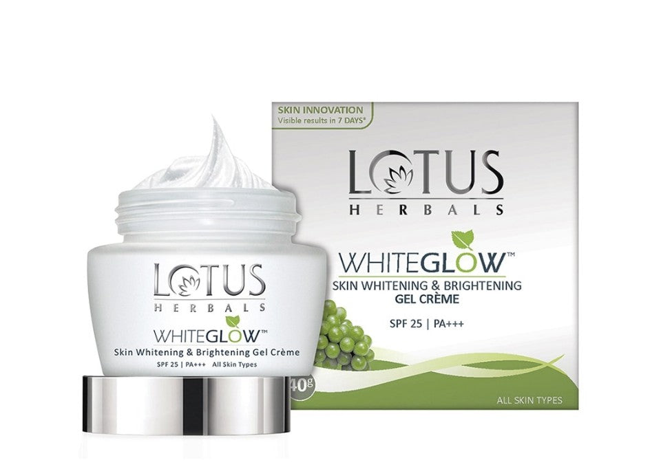 Lotus Herbals Whiteglow Skin Whitening & Brightening Gel Creme Spf 35 / Pa+++, 35g