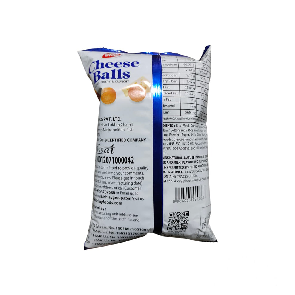Non Stop, Cheese Balls, 60g