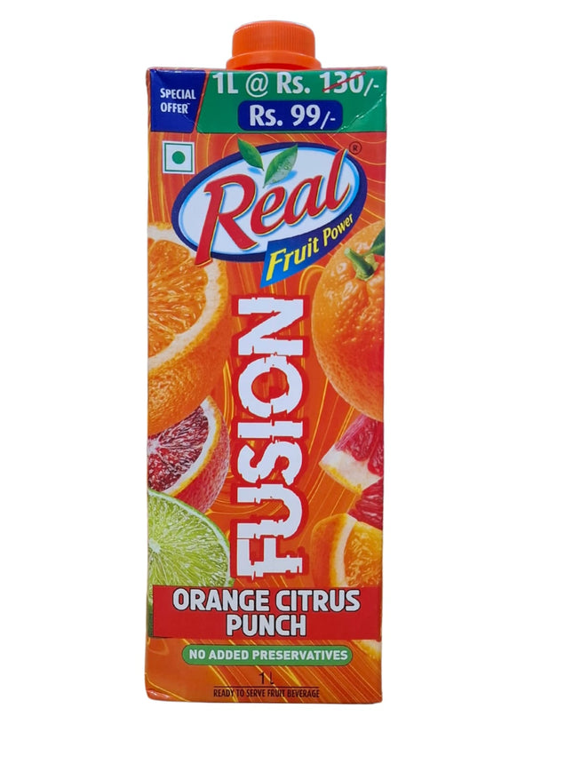 Real Fusion - Orange Citrus Punch - 1L