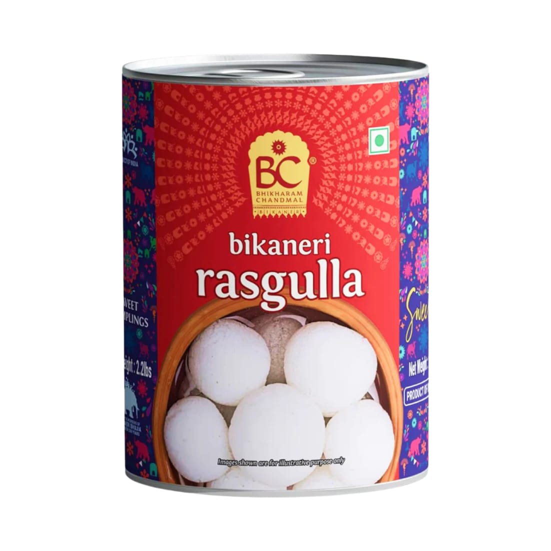 BC Bikaneri Rasgulla - 500g