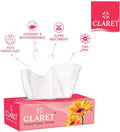 Claret Trifold Paper Towels, 1 Ply, 100 Pulls
