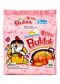 Samyang Buldak Carbonara Hot Chicken Flavor Ramen, 5 Pack