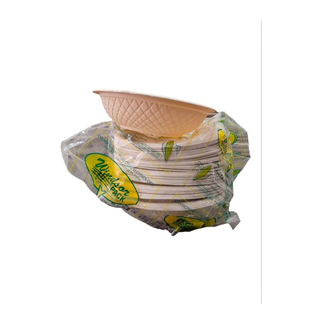 Windsor Disposable Bowls| Pack of 50 pc| Round