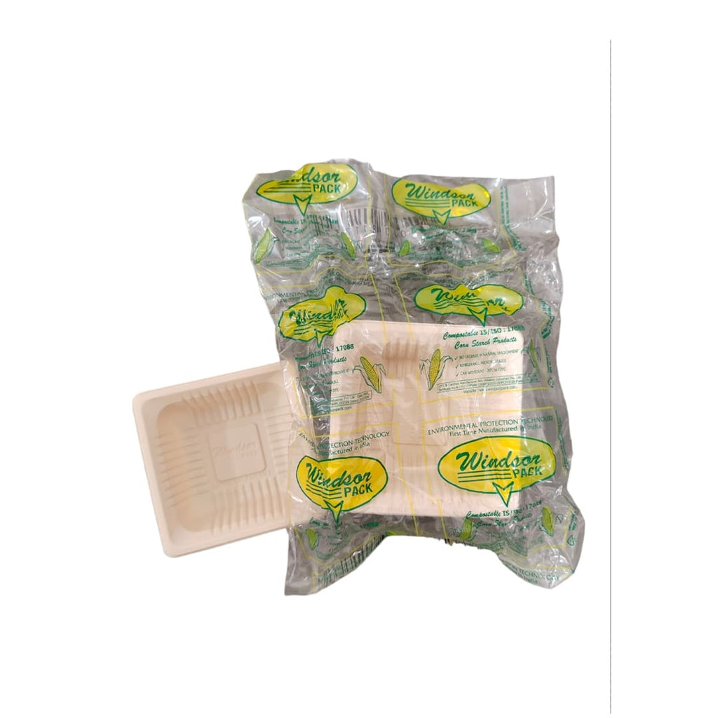 Windsor Disposable Bowls| Pack of 50 pc| Square