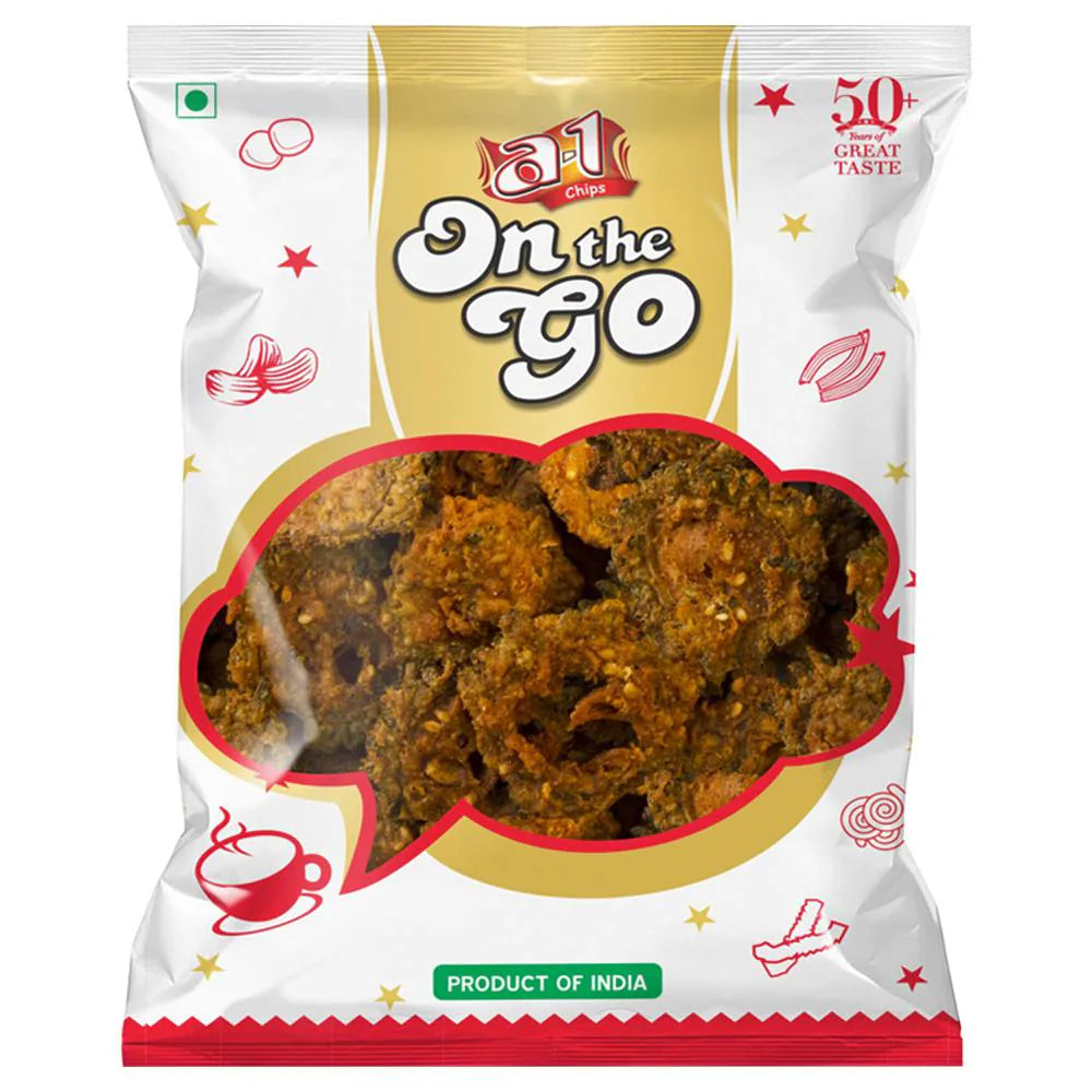 A-1 Chips, On The Go, Bitter Gourd Chips, 200g