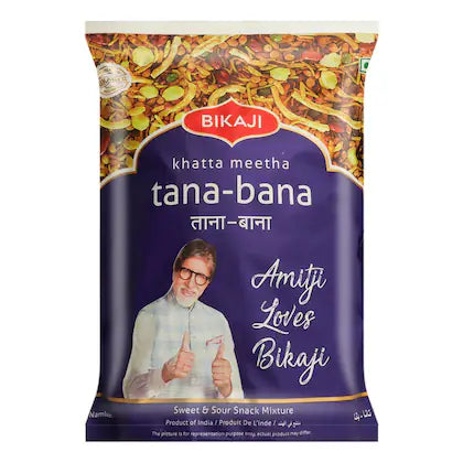Bikaji Khatta Meetha – Tana-Bana, 418 g 10% Extra