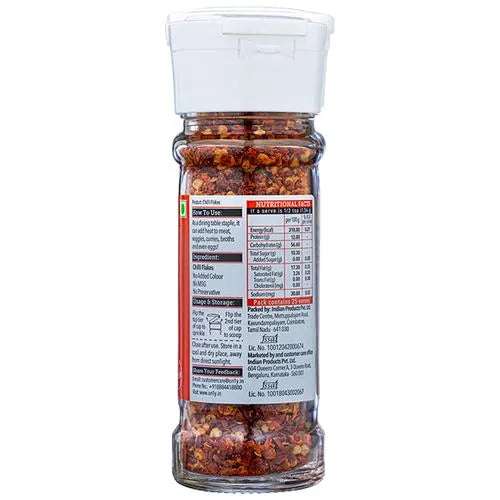 On1y Chilli Flakes Seasoning, 34gm