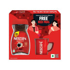 Nescafe Classic Instant Coffee Powder - Free Red Mug