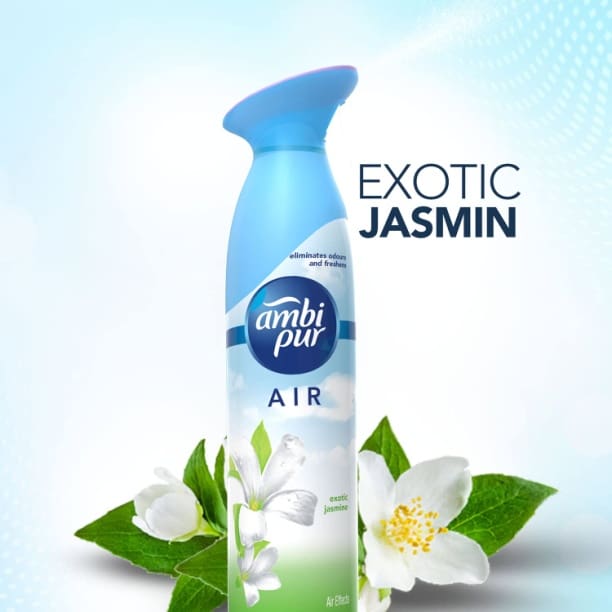 Ambi Pur Air Freshener Spray - Exotic Jasmine - 275 g
