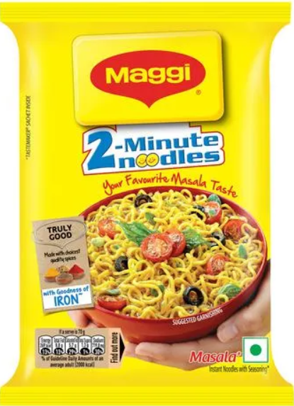 Maggi 2 Minute Instant Noodles Masala - 52gm