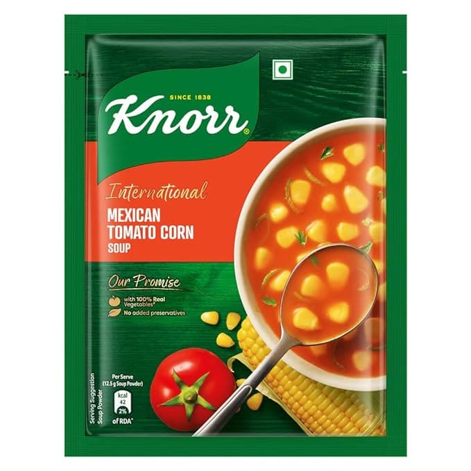 Knorr Mexican Tomato Corn International Soup, 50gm