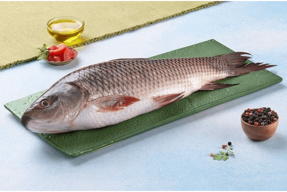 Rohu/Rui Fish (Curry Cut), 1 Kg