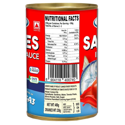 Seahath's Sardines in Tomato Sauce, 400 gm