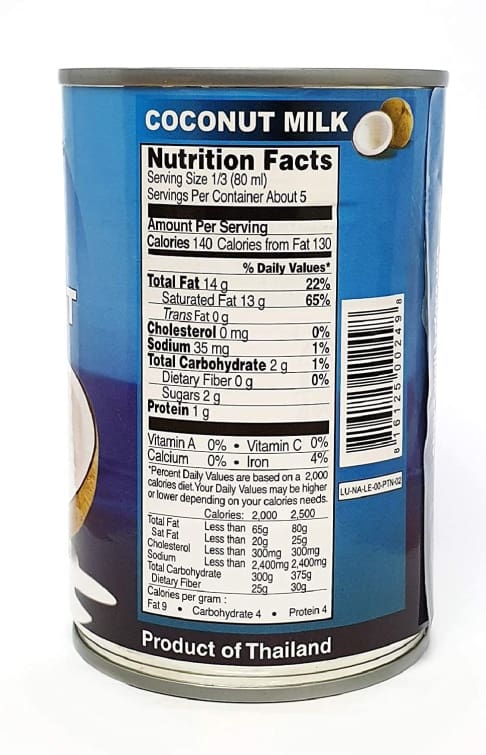 Pantai Coconut Milk, 400 ml