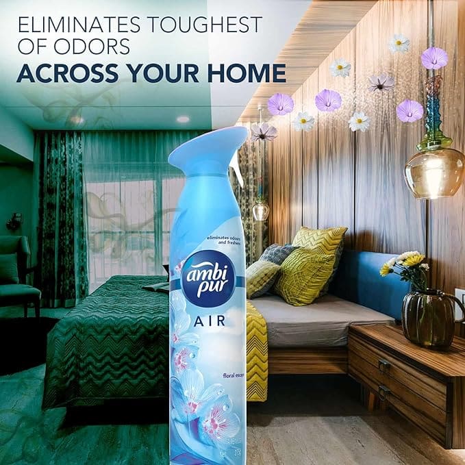 Ambi Pur Air Freshener Spray – Floral Escape - 275 g