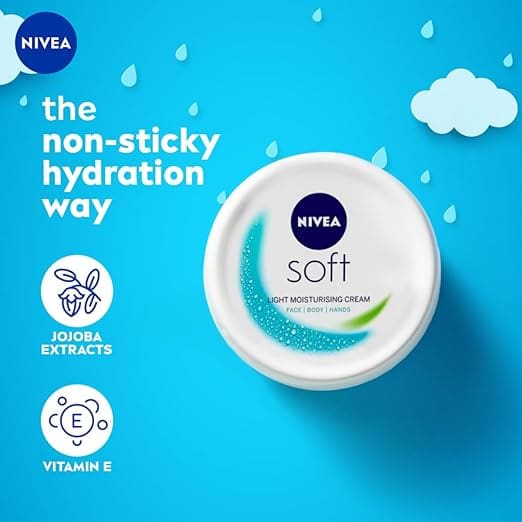 NIVEA Soft Light Moisturizer For Face,50ml