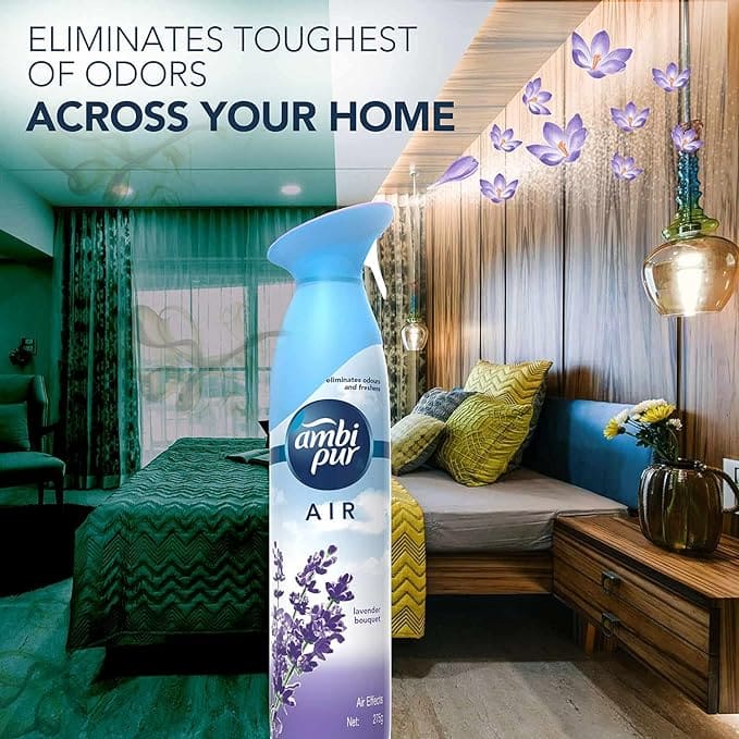 Ambi Pur Air Freshener Spray – Lavender Bouquet - 275 g