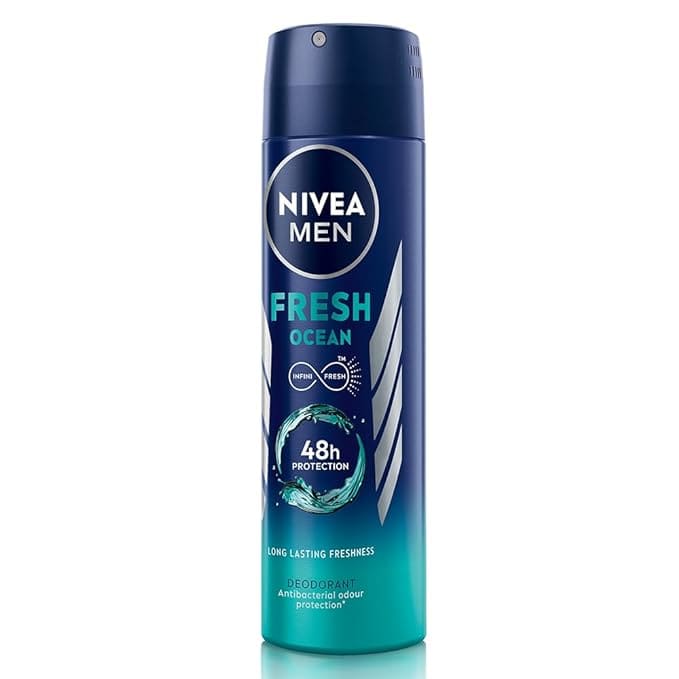 NIVEA MEN Fresh Ocean Deodorant, 150ml