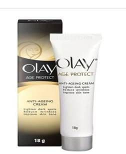 Olay Age Protect Cream - Anti Ageing, 18g Tube