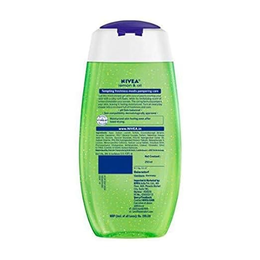 NIVEA Lemon and oil 125 ml Body Wash| Shower Gel
