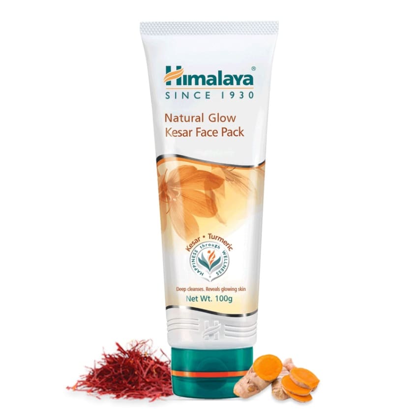 Himalaya Natural Glow Kesar Face Pack, 100g