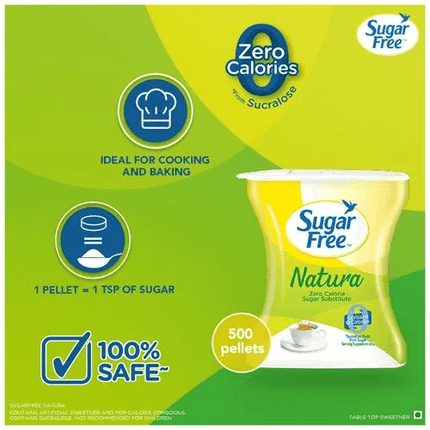 Sugar Free Natura Sweetener - Zero Calories, 300 pcs Pellets
