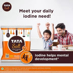 Tata Salt Vacuum Evaporated Iodised Salt -1kg