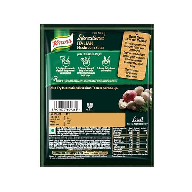 Knorr Italian Mushroom Soup, 46gm