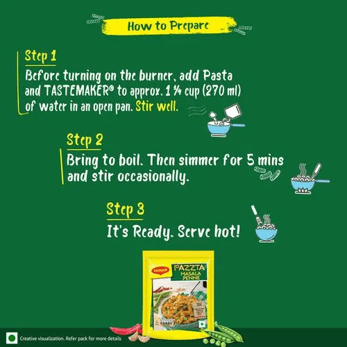 Maggi Pazzta Masala Penne, 69.5gm