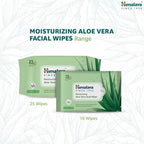 Himalaya Moisturizing Aloe Vera Facial Wipes, 10 Count