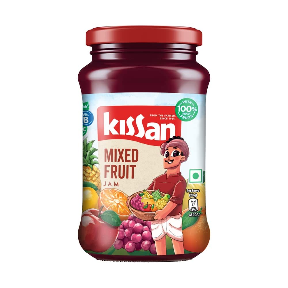 Kissan Mixed Fruit Jam, 200g