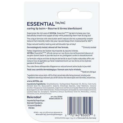 Nivea Essential Lip Care 4.8g