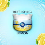 Ambi Pur Car Freshener Gel, Refreshing Lemon, 75 g