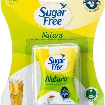Sugar Free Natura Sweetener - Zero Calories, 100 pcs Pellets