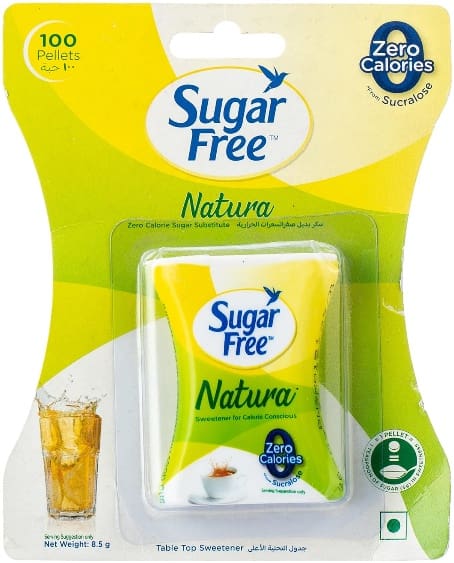 Sugar Free Natura Sweetener - Zero Calories, 100 pcs Pellets