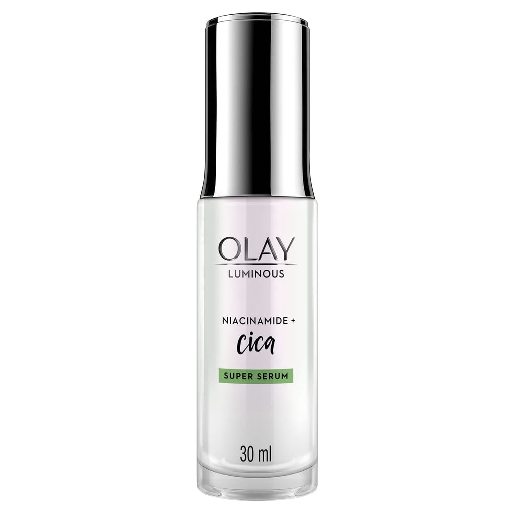 Olay Cica Face Serum with Niacinamide l Anti Inflammatory l Even Glow & Smooth Texture l Normal, Oily, Dry & Combination Skin l Parabens & Sulphate-free l 30ml