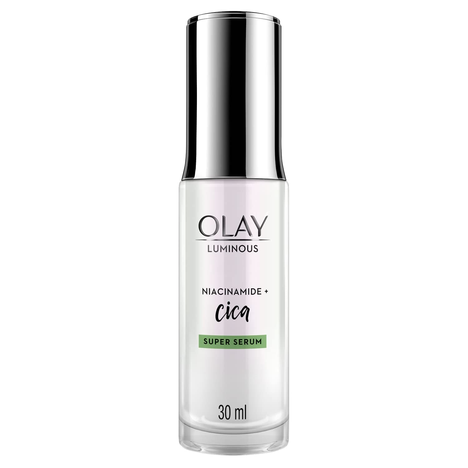 Olay Cica Face Serum with Niacinamide l Anti Inflammatory l Even Glow & Smooth Texture l Normal, Oily, Dry & Combination Skin l Parabens & Sulphate-free l 30ml