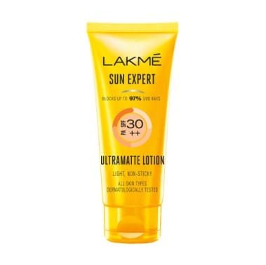 Lakme Sun Expert, SPF 30 PA++ Ultra Matte Sunscreen, 50ml