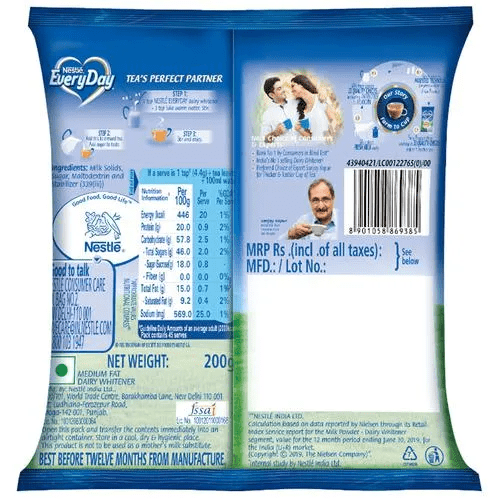 Nestle Everyday Dairy Whitener, 400 g Pouch